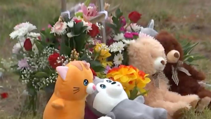 Memorial a niños muertos en accidente en Largo.